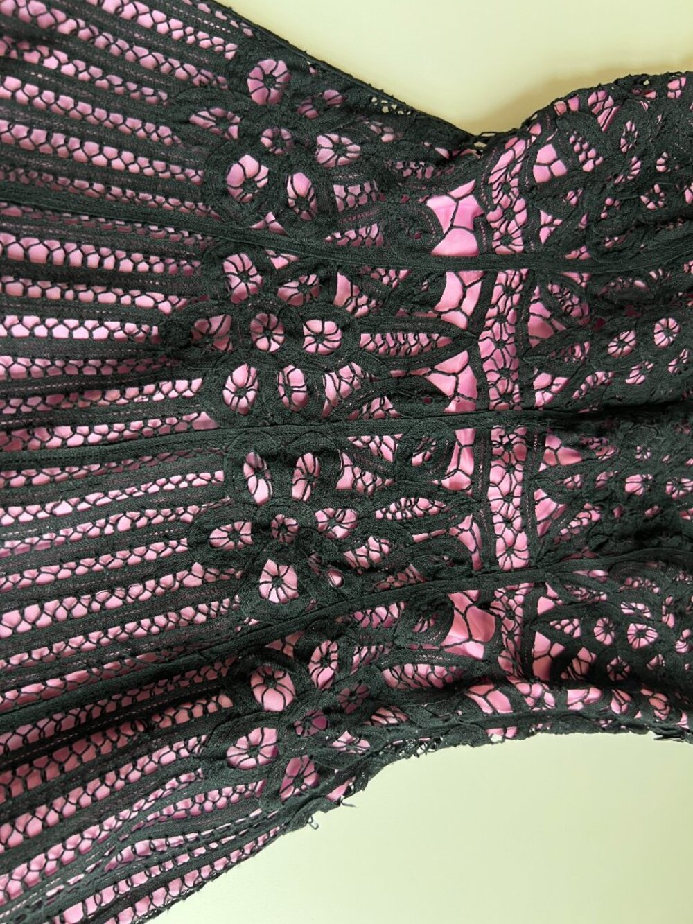 Vintage Betsey Johnson lacy black/purple dress sz 2. Gently worn, circa Y2K. - Picture 5 of 8